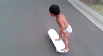 VIDEO – You Need To See This Two-Year-Old Skateboarder Showing Off His Skills