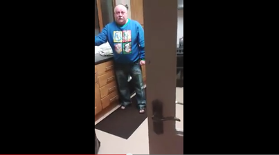 VIDEO – “Somebody Hold Me Up” This Christmas Day Scratchcard Prank Is Absolutely Brilliant