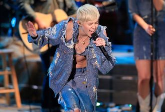 PICTURE: Miley Cyrus Goes Topless For The March Issue Of German Vogue