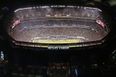 PICTURE – A Little Piece Of Home, GAA Fan Represents At The Super Bowl Last Night
