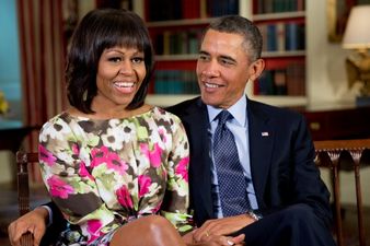 PICTURE – “I’ll Always Be Your Valentine” The Obamas Look All Loved Up On Valentine’s Day