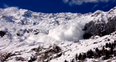 VIDEO: Farmer Captures Enormous Snow Avalanche Creeping Down The Italian Alps