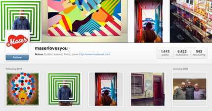 Maser Art – This Week’s Must Follow Irish Instagram Account