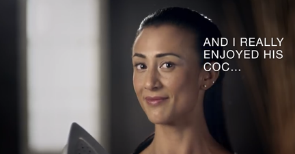 VIDEO: Steamy! Advert Talks About Mens’ Privates To Sell An Iron