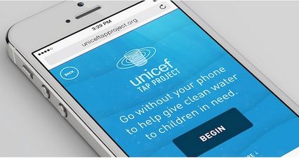 UNICEF Wants You To Put Your Phone Away To Provide Clean Water in 100 Countries