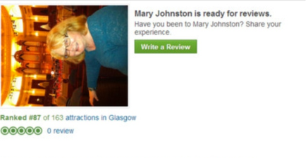 Woman Accidentally Becomes Highly-Ranked Scottish Tourist Attraction