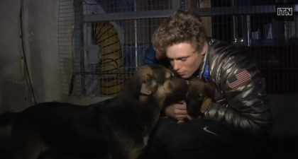 VIDEO – US Olympic Athlete Tries To Adopt Adorable Stray Dogs From Sochi