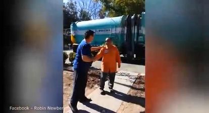 VIDEO – This May Melt Your Heart, Binman Gives New Toy Truck To Autistic Boy On His Route