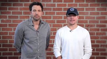 VIDEO: Watch Matt Damon And Ben Affleck Poke Fun At Each Other For Charity