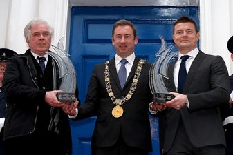 Rugby Legend BOD And Homeless Campaigner Fr. Peter McVerry Receive Freedom of Dublin City Award
