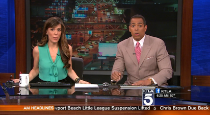 VIDEO: News Anchors Jump for Cover as Earthquake Hits on St Patrick’s Day