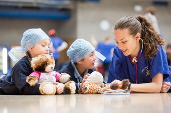 Brace Yourself for the Cutest Snaps You’ll See This Morning: UL Host Teddy Bear Hospital With Local Children