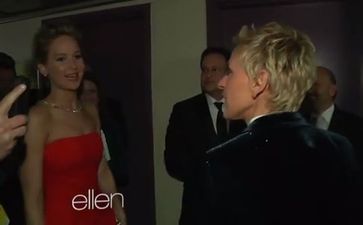 VIDEO: Ellen DeGeneres Behind the Scenes at The Oscars