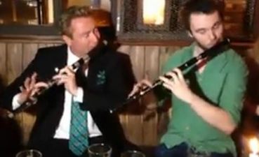 VIDEO: Just Michael Flatley Playing the Flute in a Pub in Cork