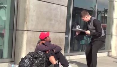 VIDEO: Guy Serves Homeless People a Proper Meal