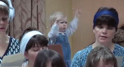 WATCH: Too Funny – This Little Girl Really Wants To Be Part Of The Choir!