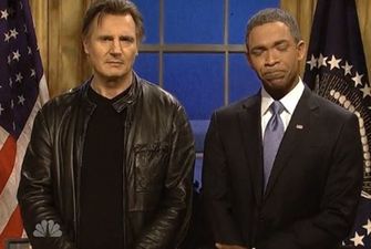 VIDEO: Liam Neeson Sends Message to Vladimir Putin in SNL Skit