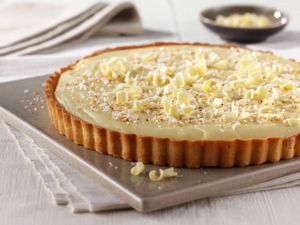 Recipe: A Glorious White Chocolate Tart