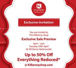 GALLERY: Have You Heard? We Are Very Excited About This Week’s Kilkenny Shop Sale!