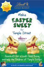 Win!! 1Kg Lindt Gold Bunny – Lindt Make Easter Sweet for Temple Street