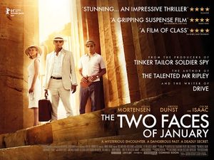 WIN! A Trip To “The Two Faces Of January” Premiere In London on 13 May Including Flights And Accommodation
