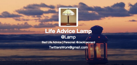 Life Advice Lamp: One Hilarious Twitter Account That Is Definitely Worth A Follow