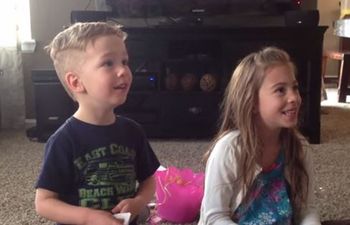 VIDEO: Little Girl’s Reaction To Her Mum’s Pregnancy Is The Sweetest Thing You’ll See Today