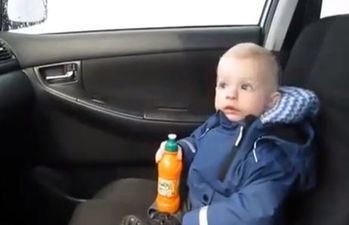 VIDEO: Kid Experiences a Car Wash For The First Time