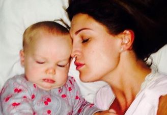 “Morning Snuggles” – Danielle O’Hara Shares Sweet Snap Of Son George