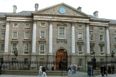 PICTURE: Man Arrested After Ramming Car Through Trinity College Gates