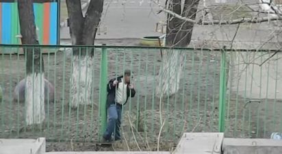 VIDEO – The Futility Of Existence, This Drunk Man’s Struggle With A Fence Is Pretty Special