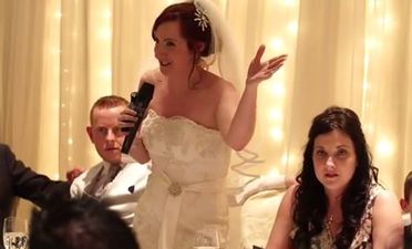 VIDEO: Irish Bride Gives Hubby An Extra Special Surprise