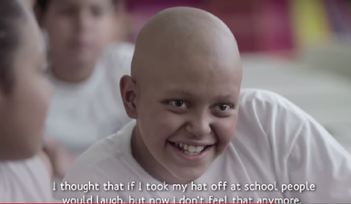 Cartoon Characters Go Bald To Support Children With Cancer