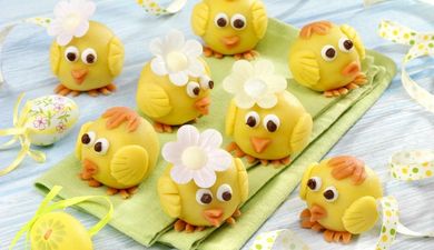 Easter Recipe: Marzipan Chirpy Chick Truffles