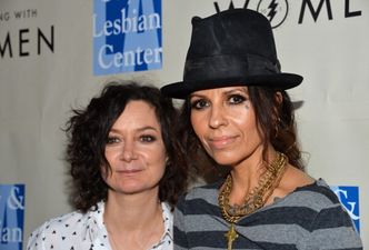 Television Star Sara Gilbert Marries Partner Of Three Years