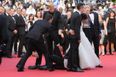 Man Crawls Up Skirt Of Actress After Crashing Red Carpet At Cannes