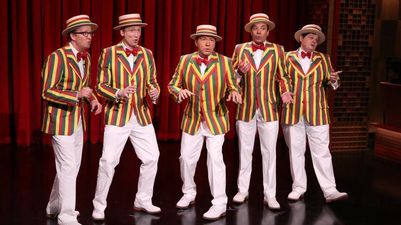 Watch: Kevin Spacey Joins Jimmy Fallon For Epic Ragtime Performance Of ‘Talk Dirty’