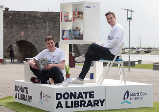 Be a Hero – Donate a Library with Bord Gáis