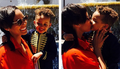 Alicia Keys Plays the Proud Parent As Son Struts His Stuff on the Catwalk
