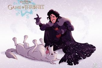 If Disney Drew Game Of Thrones Character Posters, This Is Exactly What They Would Look Like