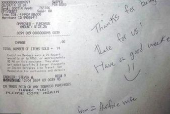 Anonymous Air Force Wife Surprises Firefighters’ By Paying For Their Groceries