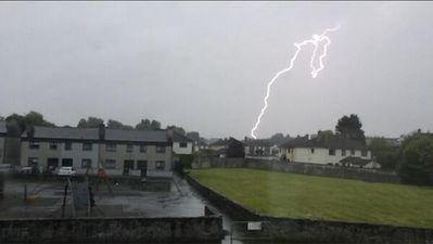 PICTURE – The Lightning In Galway Today Was Pretty Spectacular