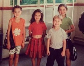 Guess Who: Singer Shares Childhood Snap (She’s The One In Red)