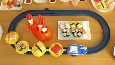 Bringing the Restaurant Home: This Revolving Sushi Conveyor Belt is Pretty Amazing