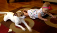 VIDEO: Baby and Buddy – The Cutest Lesson Ever