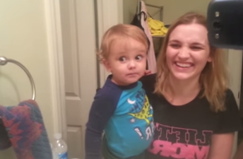 WATCH: Baby Leon Discovers His Eyebrows… This is Hilarious!