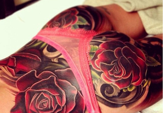 WATCH: Cheryl Cole’s Rose Bum Tattoo Cost How Much?