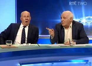ICYMI: Eamon Dunphy Swearing Live On Air Last Night