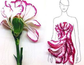 GALLERY: Natural Beauty – Fashion Illustrator Uses Flower Petals As Body of ALL Her Designs And They’re Stunning