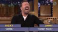 VIDEO – Ricky Gervais And Jimmy Fallon Have A Laugh Playing Word Sneak